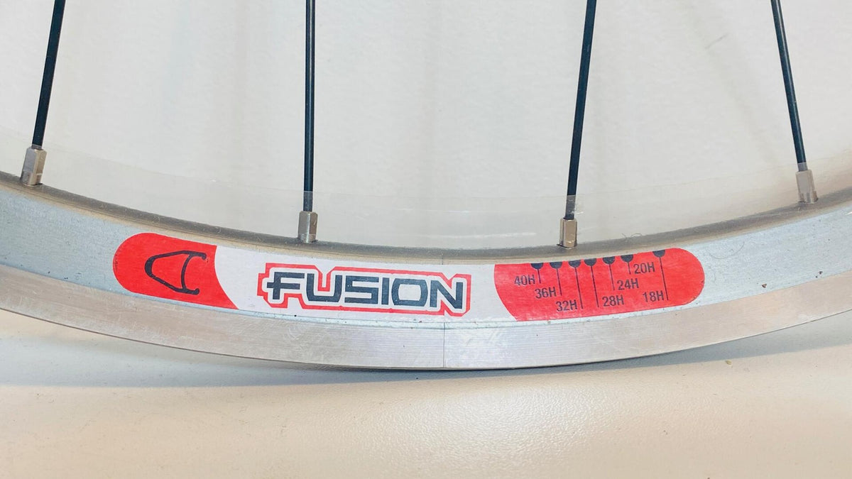 Velocity FUSION 700c Track Wheelset 32h Fix / Free 100/120 MSW - Gunmetal 3