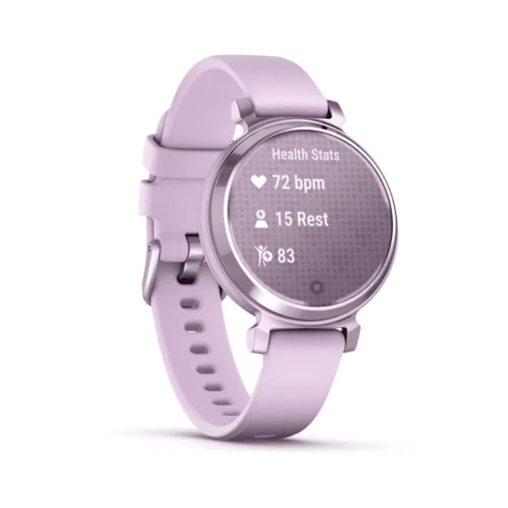 Garmin Lily 2 Smartwatch, Hidden Display, Pattern Lens, 5 Days Battery: Lilac 3