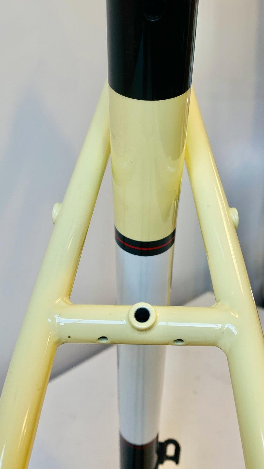 Volagi Viaje XL Cream Cr-Mo Frame & Full Carbon Fork 53cm BB386EVO 10