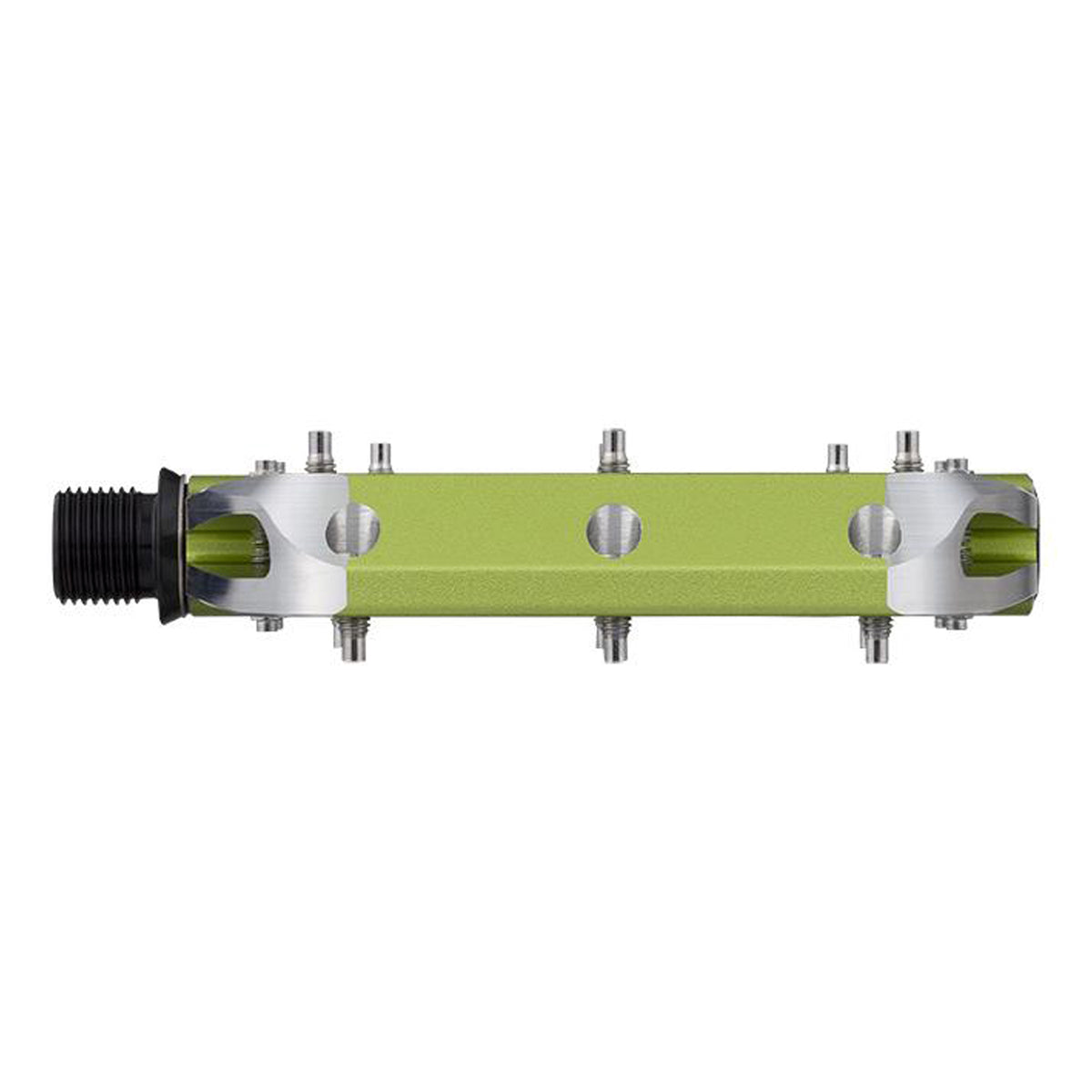 Spank Spoon 110 Pedals - Platform, Aluminum, 9/16", 110mm Wide, Green 2