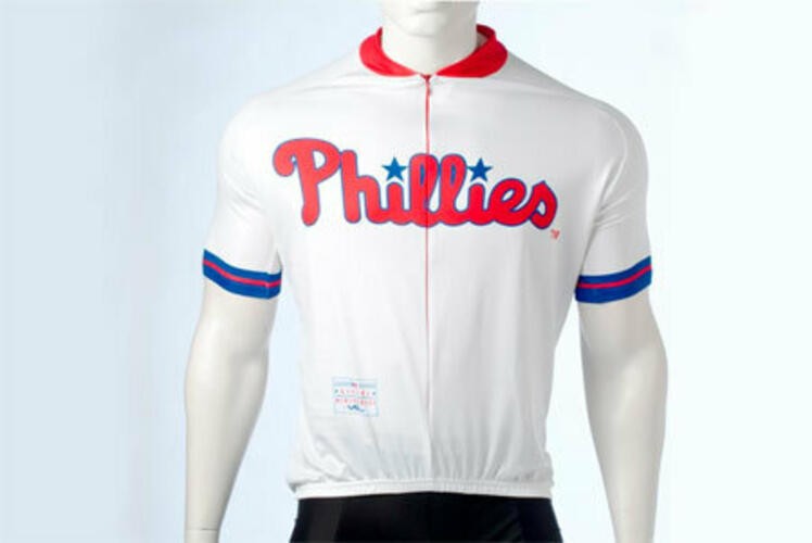 VoMax Philadelphia Phillies S/S Cycling Jersey X Small 1