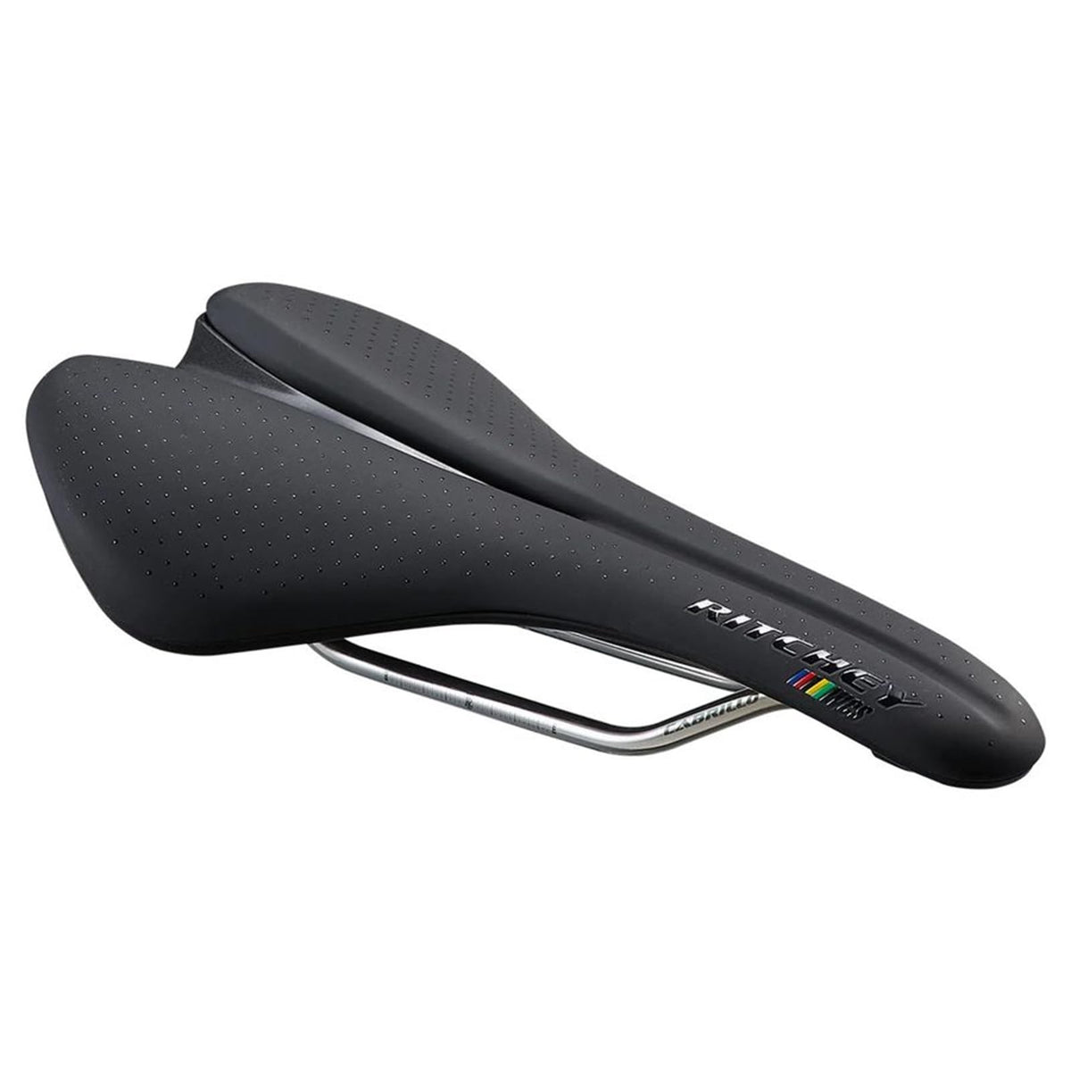 Ritchey Cabarillo WCS Saddle Black 7x7mm Steel Rails, Vector Wing Technology 1