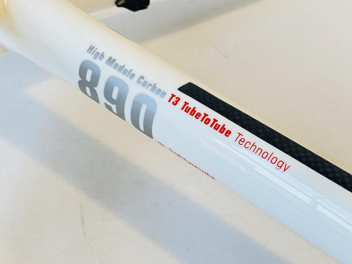 LAPIERRE HM X-Lite Carbon Frame w/o Fork 55cm Low Mileage - White 13