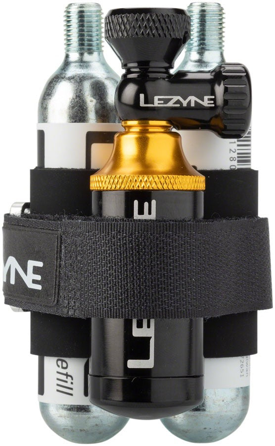 Lezyne Tubeless CO₂ Blaster Inflator/Repair Kit One size Black/Gold 1