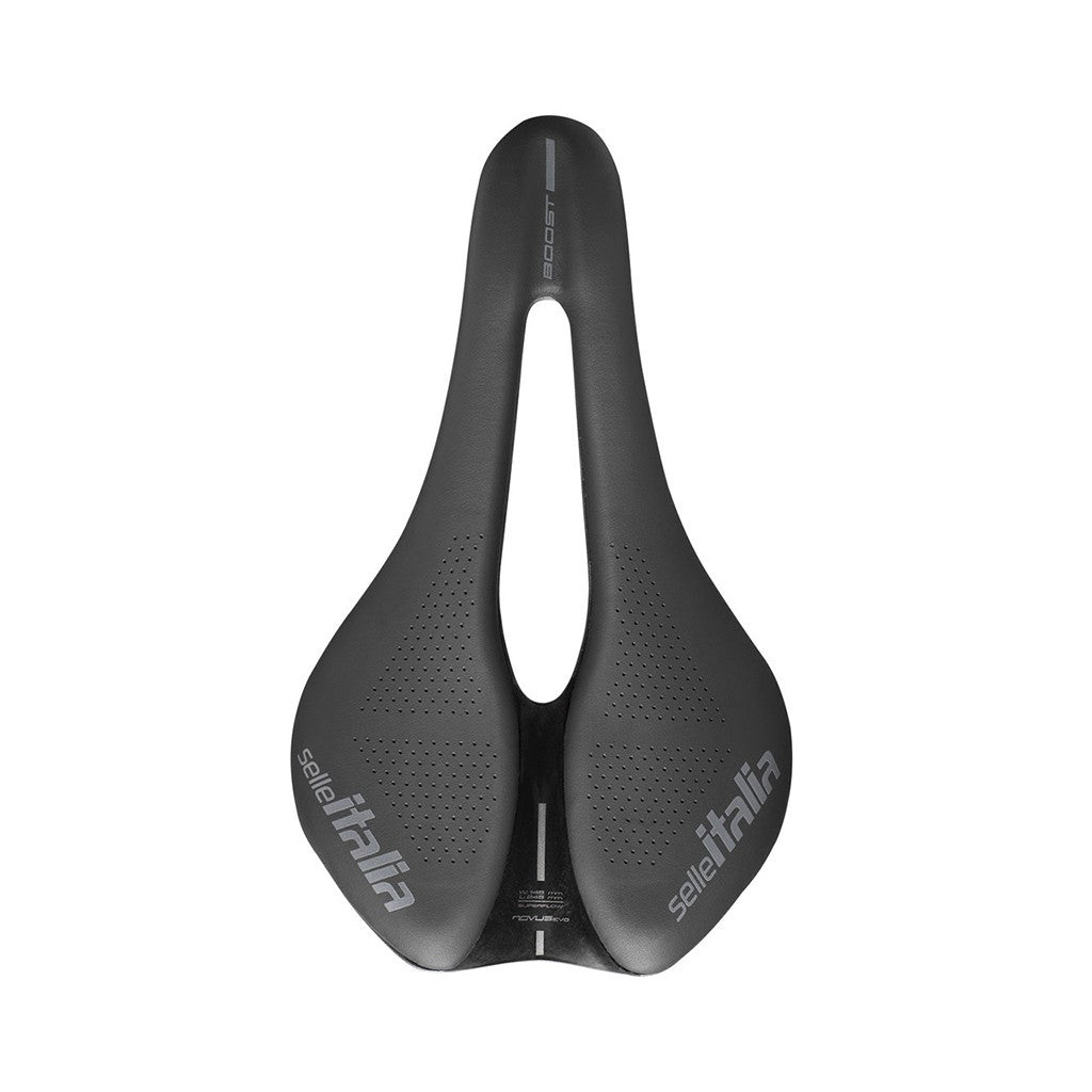 Selle Italia Novus Boost Evo Superflow Saddle, L3 IDmatch, Ti 316 Rails, Black 2