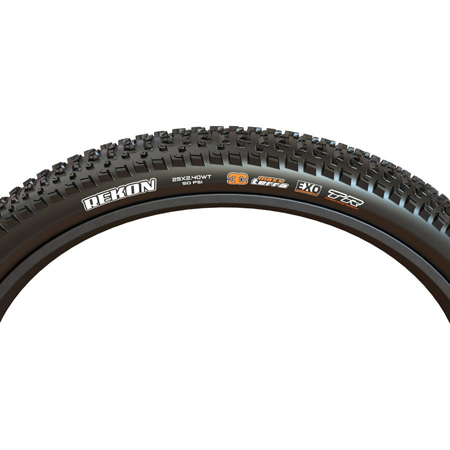Maxxis Rekon 27.5x2.6 Tubeless Folding EXO Dual Compound Black MTB Tire 2