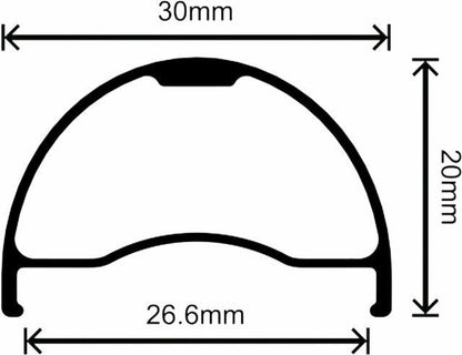 Velocity Blunt SS Rim 27.5 32h Black 3