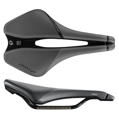 Prologo Dimension Space PAS 153 Saddle Black T4.0 Rail 245x153mm Road MTB Cross 1