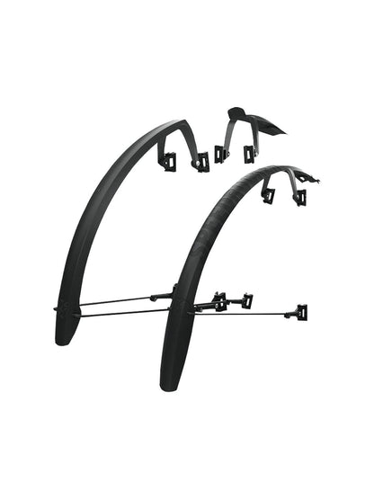 SKS Speedrocker Fender Set 700c x 42mm, Front and Rear Black 2