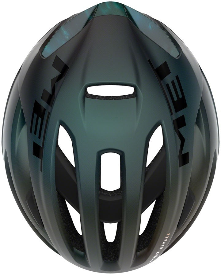 MET Rivale MIPS Small Road Triathlon Helmet Motion Blur Matte Black 4