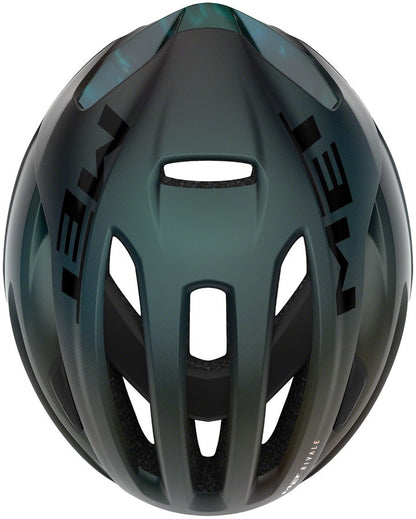 MET Rivale MIPS Small Road Triathlon Helmet Motion Blur Matte Black 4