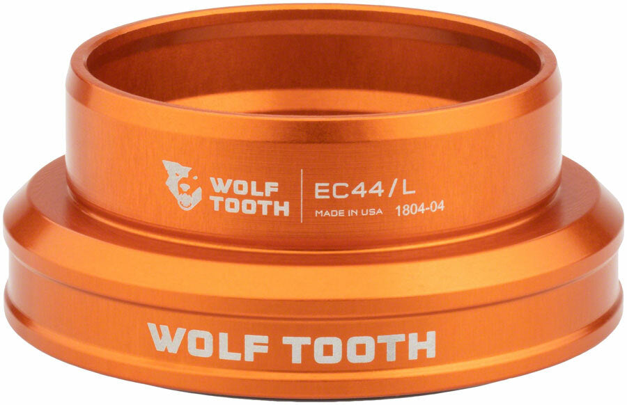 Wolf Tooth Components EC44/40 Lower Headset Orange 1