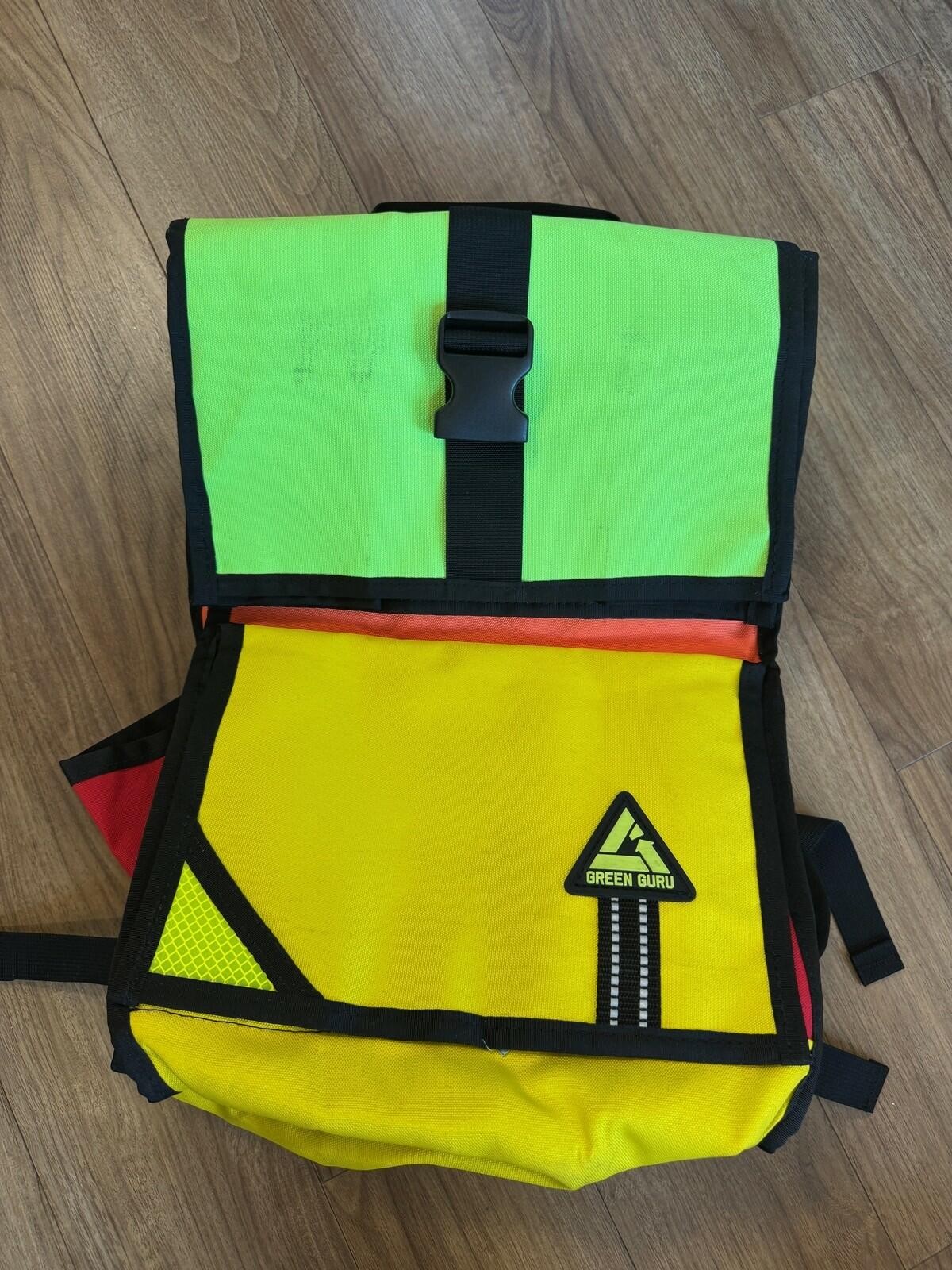 Green Guru Joyride Roll Top Backpack 24L Assorted Multi-color 1