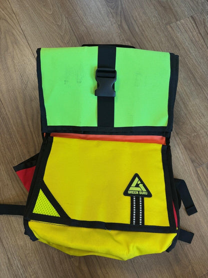 Green Guru Joyride Roll Top Backpack 24L Assorted Multi-color 1