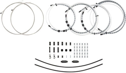 Jagwire 2x Elite Link Shift Cable Kit SRAM/Shimano Ltd Gray 2