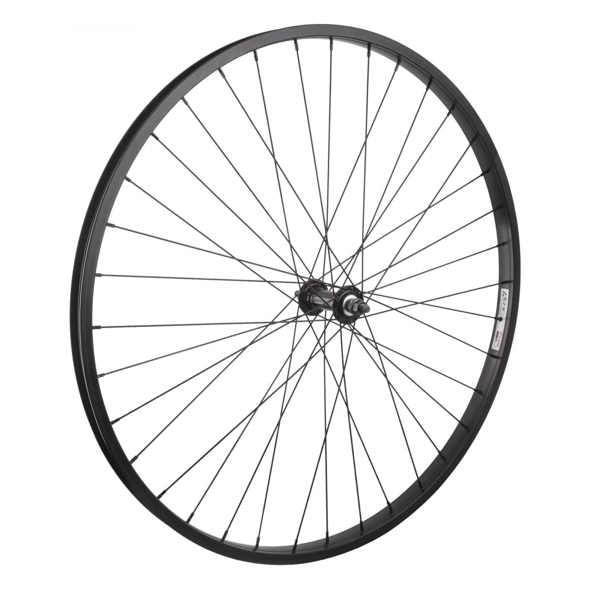 Weinmann AS7X Alloy Hybrid 700c Front Wheel 36-Hole Black Bolt-On 3/8" Axle 1