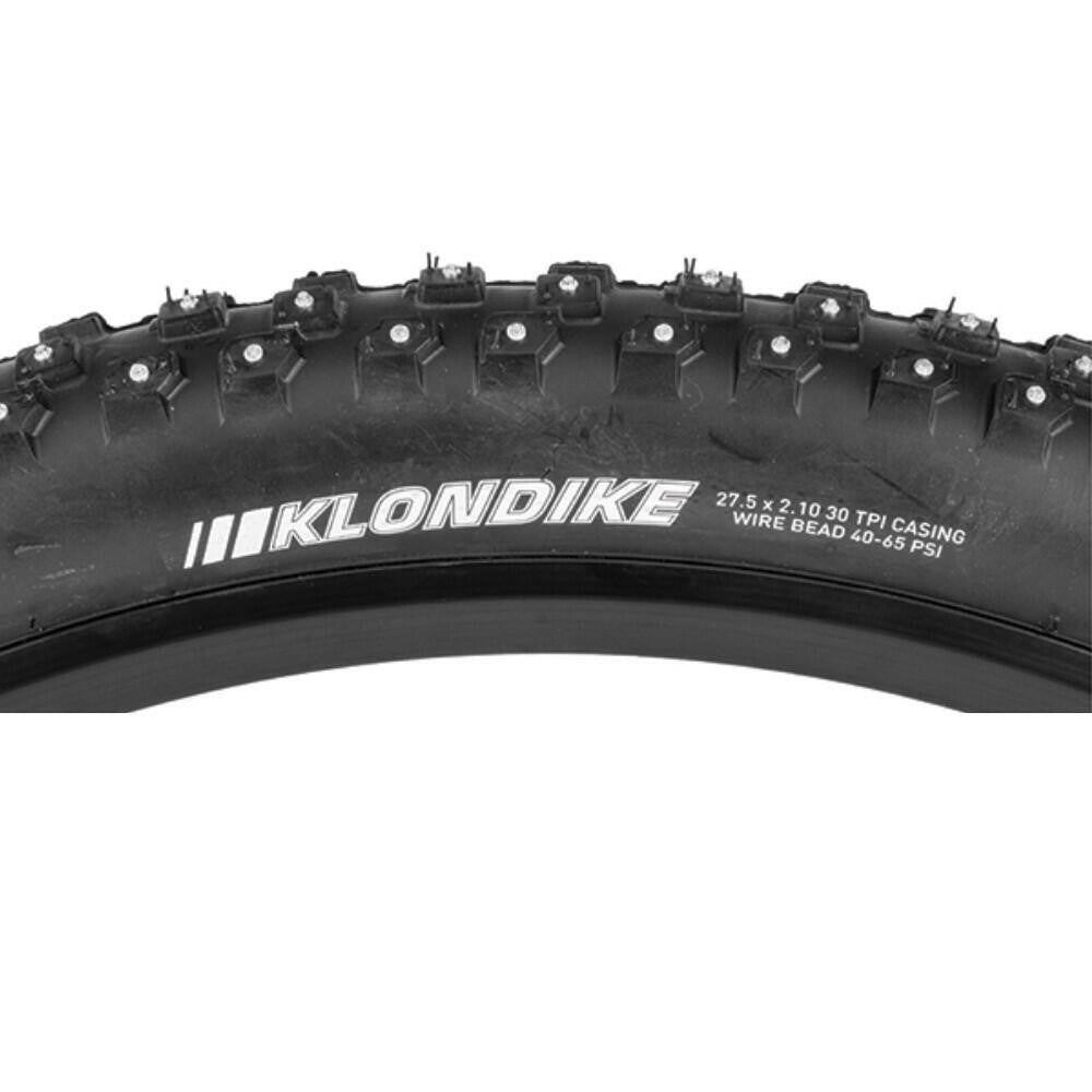 Kenda Klondike K1013 Wide Sport 368 Studded Snow Tire 27x2.10 Black 65psi Winter 1