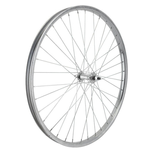 WM Wheel Front 26x1.75 559x25 Steel Chrome 36-Hole Bolt-On 3/8 14g UCP Spokes 1
