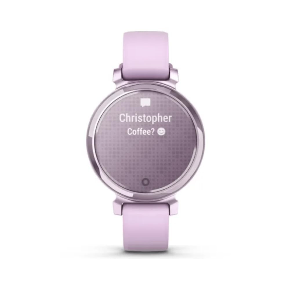 Garmin Lily 2 Smartwatch, Hidden Display, Pattern Lens, 5 Days Battery: Lilac 4