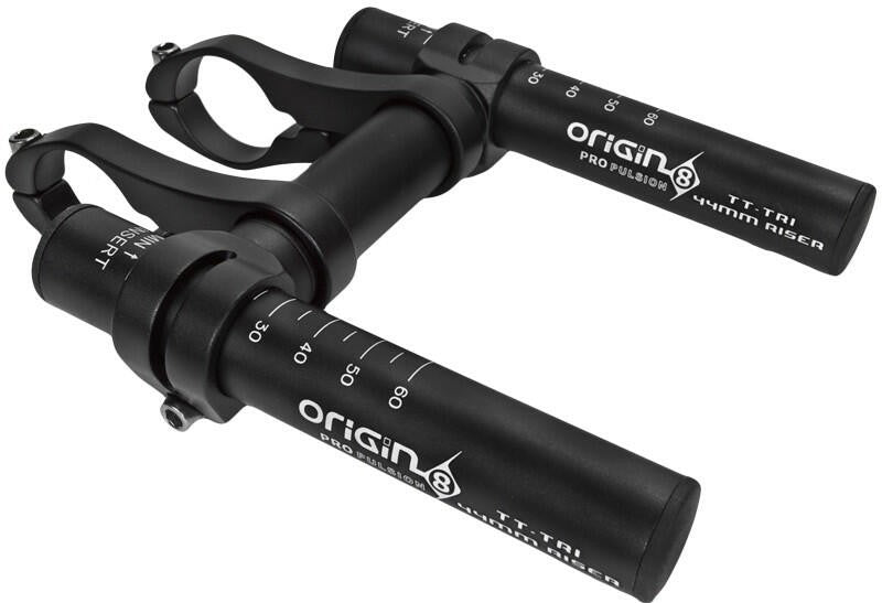 Origin-8 Mini Clip-On Tri Bars Hbar Or8 Tri Aly Mini Clip-on Blk 1
