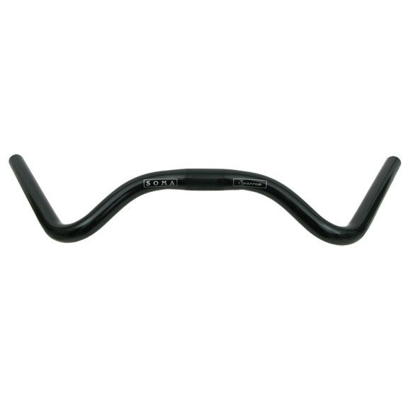 Soma Sparrow Aluminum Touring Bar 25.4 Clamp 560mm Width 50mm Rise Black 1