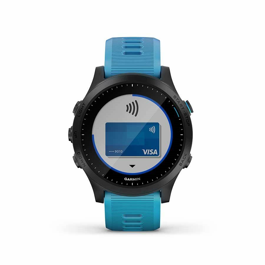 Garmin Forerunner 945 GPS Music Smartwatch Heart Rate Monitor Bundle Blue 7