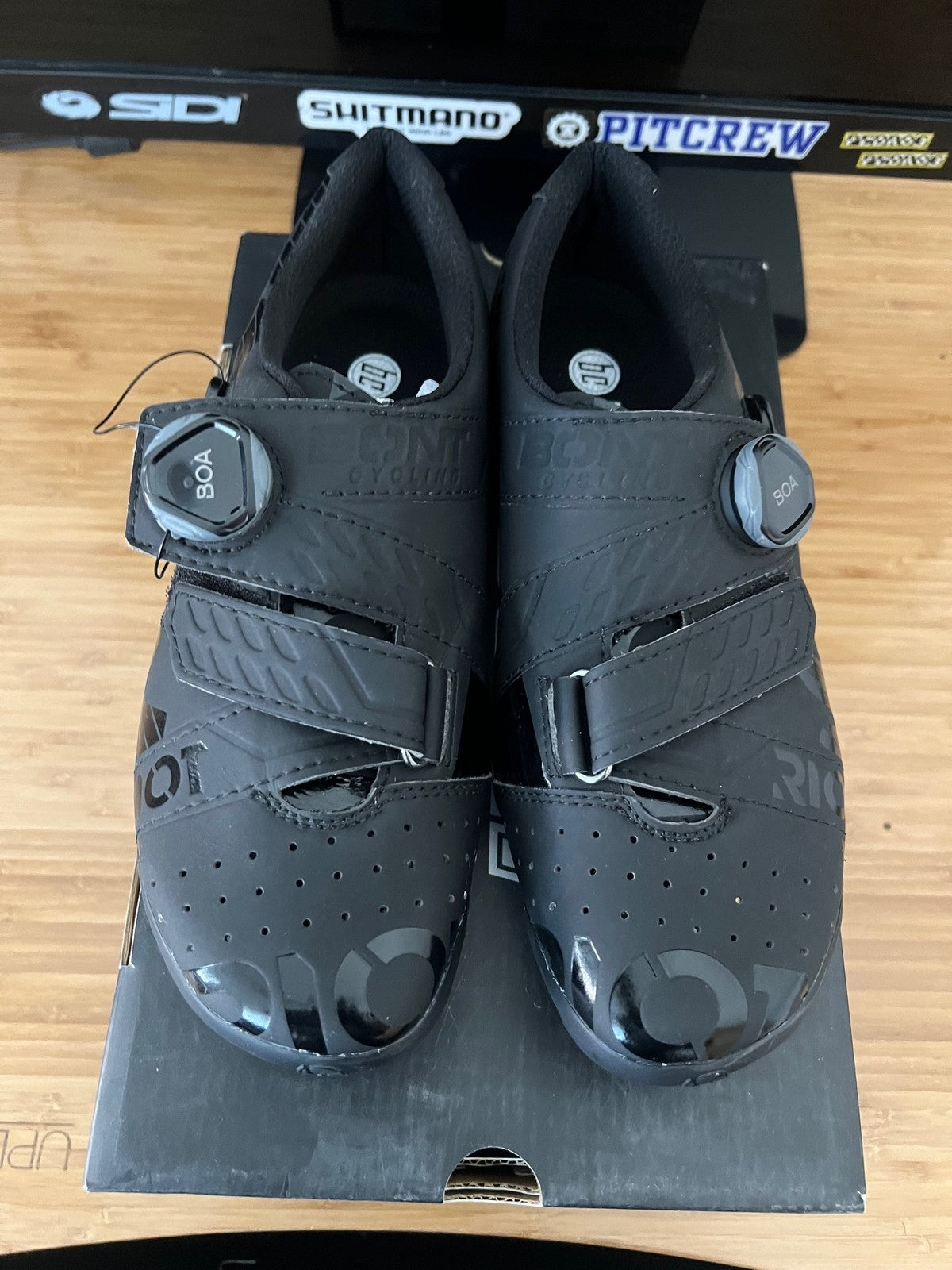 BONT Riot Road+ BOA Cycling Shoe Euro 41 Black 3