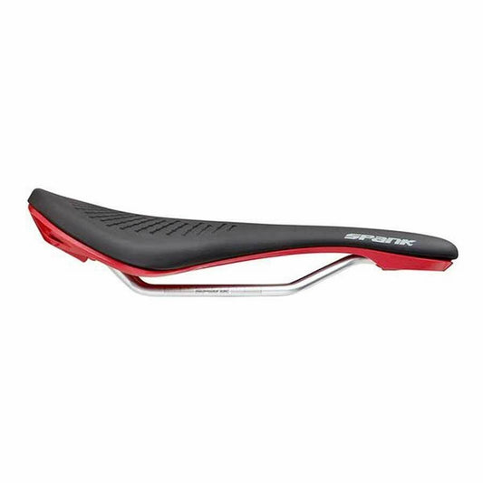 Spank Oozy 220 Saddle 265x144mm Unisex 280g Black/Red 1