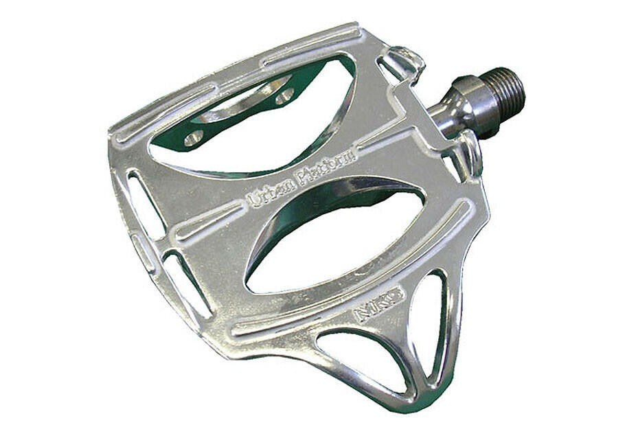 MKS Urban Platform Pedal Sealed Bearing SILVER Alloy 1