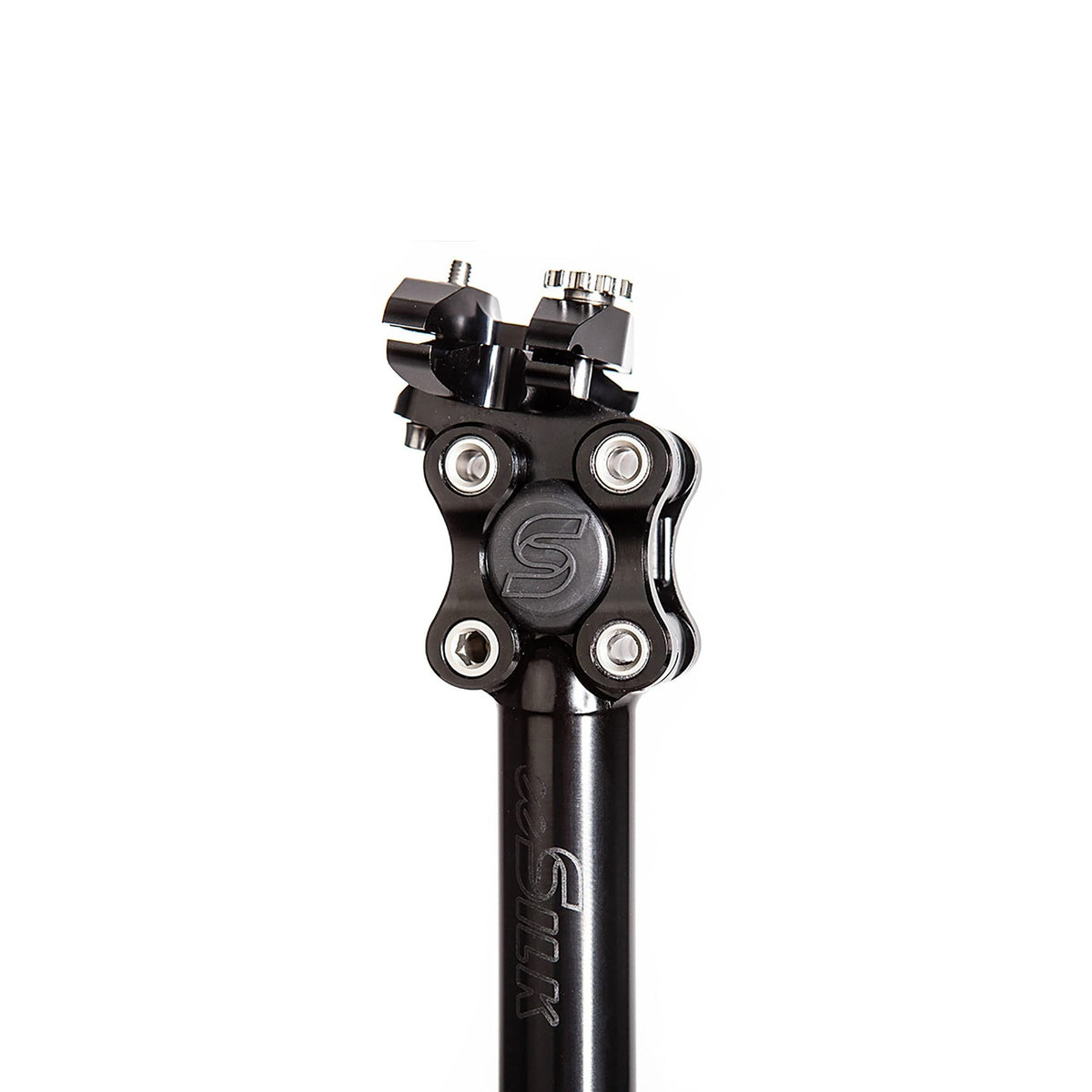 Cane Creek eeSILK Carbon Suspension Seatpost, 27.2 x 350mm, Black 1