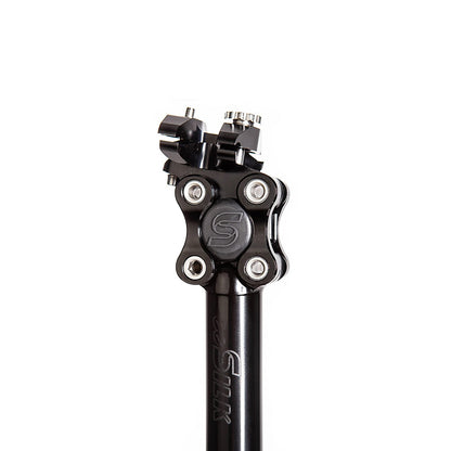 Cane Creek eeSILK Carbon Suspension Seatpost, 27.2 x 350mm, Black 1