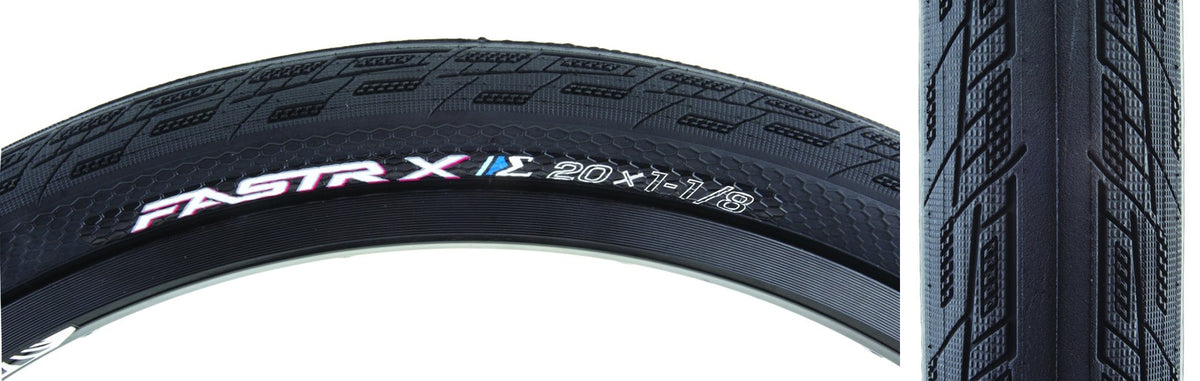 Tioga FASTR-X S-Spec Tire - 20 x 1 1/8, Clincher, Folding, Black 1