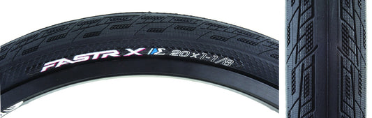 Tioga FASTR-X S-Spec Tire - 20 x 1 1/8, Clincher, Folding, Black 1