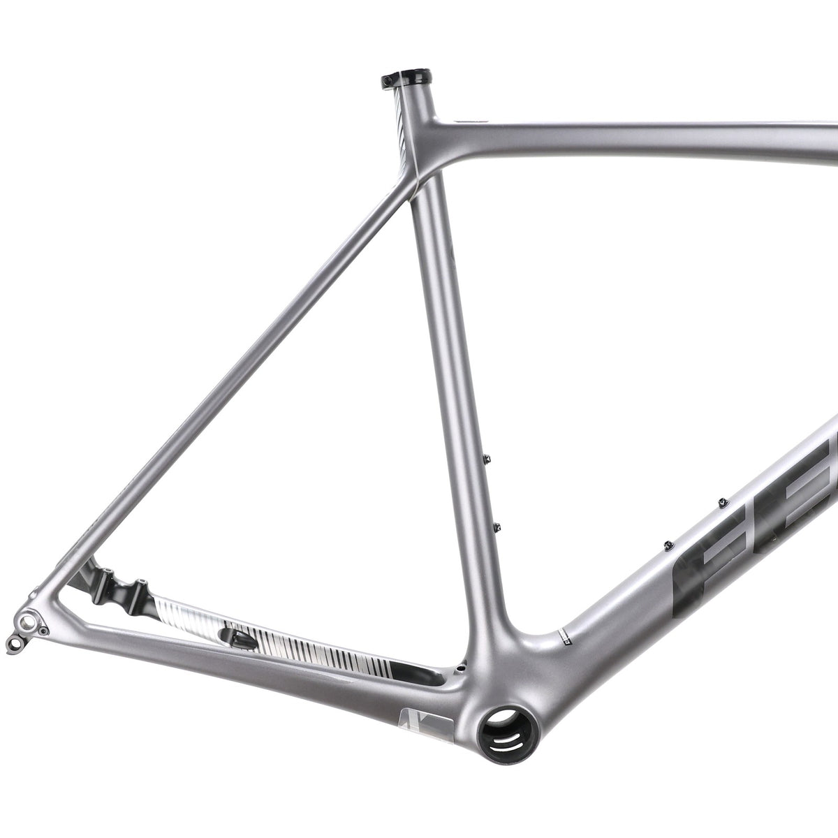 Felt FX Advanced Cyclocross Carbon Frameset 60cm Satin Charcoal Flat Mount BB386 6