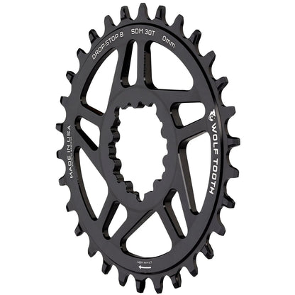 Wolf Tooth 30T Direct Mount Chainring 3-Bolt 3mm Offset for 12-Speed 4
