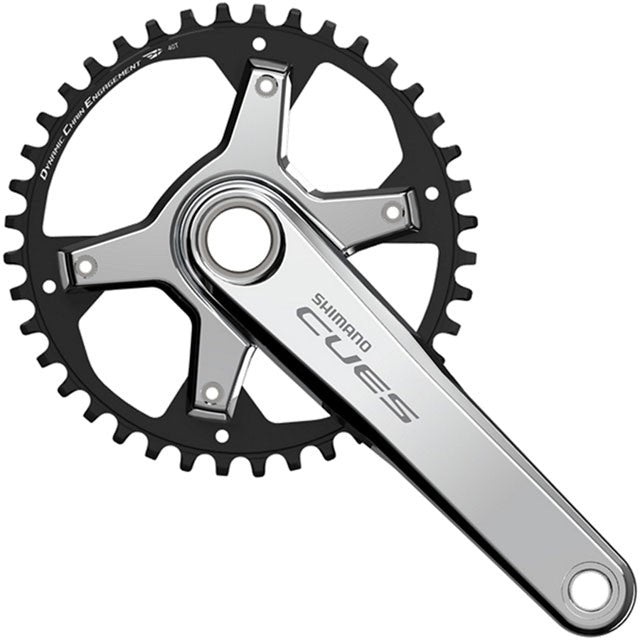 Shimano CUES FC-U6030-1 Crankset - 165/170/172.5/175mm, 40t/42t 5