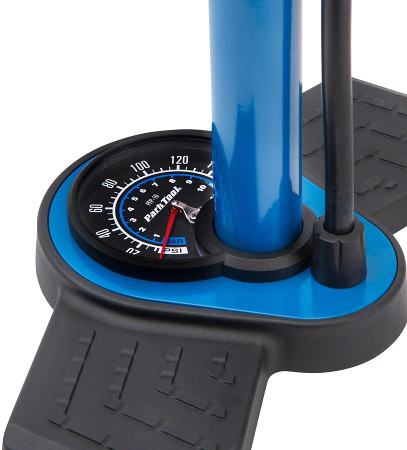 Park Tool PFP-10 Home Mechanic Floor Pump One size Blue 7