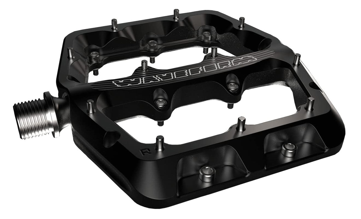 Wolf Tooth Waveform Aluminum Platform Pedals - Black, Large 6