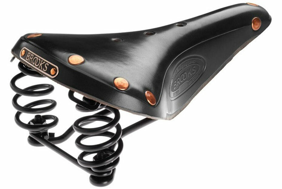 Brooks Flyer SPECIAL Leather Bicycle Saddle BLACK 1