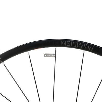 Bontrager Paradigm Comp Disc Front Wheel, 700c, 12x100mm Thru Axle, TLR, Black 3