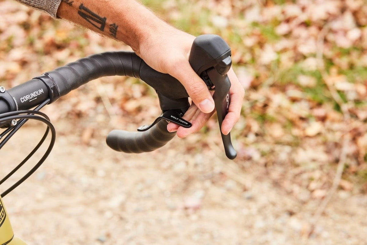 Wolf Tooth ReMote Dropper Post Lever, Black, for Road/Gravel Drop Bar 6