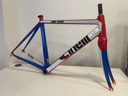 Cinelli Strato White/Rouge/Blue Road Frameset X-Small 51cm 2011/2012 1
