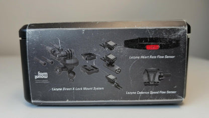 NOS Lezyne Cycling Mega C GPS Loaded Kit Black Heart Rate Strap + Speed Cadence 3