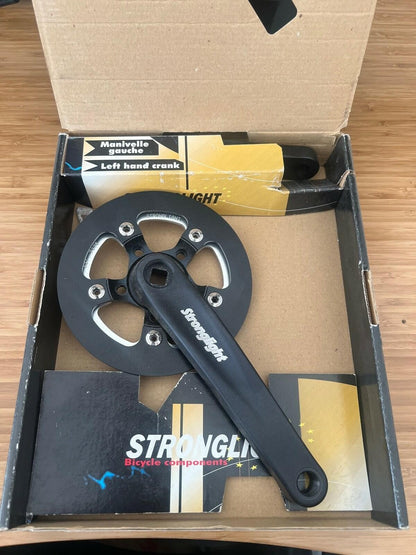 Storage-Worn Unused Stronglight Pedaler Crankset 175mm 32t 1