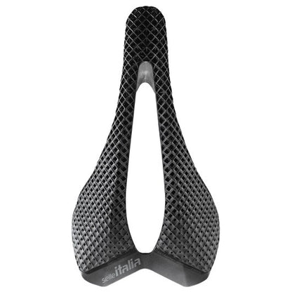 Selle Italia SLR 3D Carbon, S3, Carbon Rails, 3D Printed, Black 1