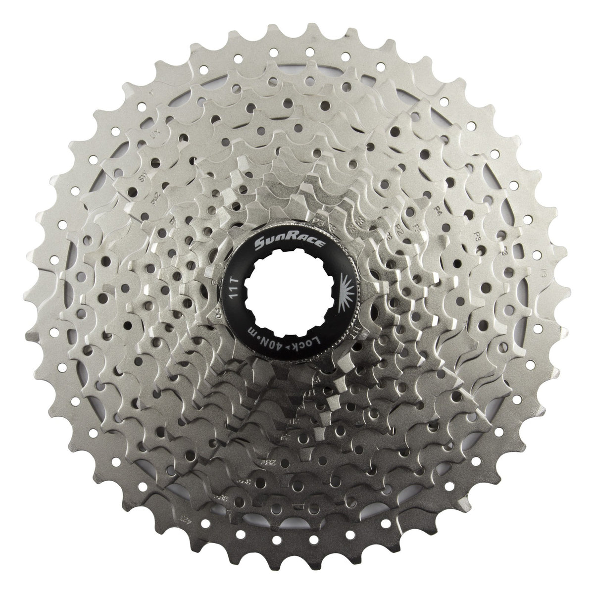 SunRace MS8 Cassette - 11 Speed, 11-42t, Silver 1