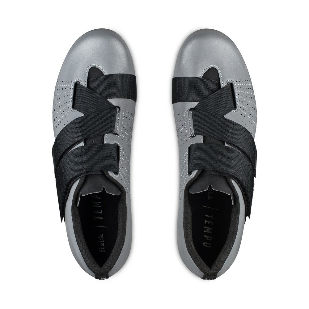 Fizik Tempo Powerstrap R5 Reflective Grey Black EU 37 Road Shoes 3