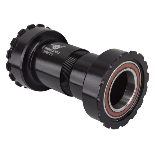 Wheels Mfg 386Evo to Shimano 24mm Bottom Bracket Black 1