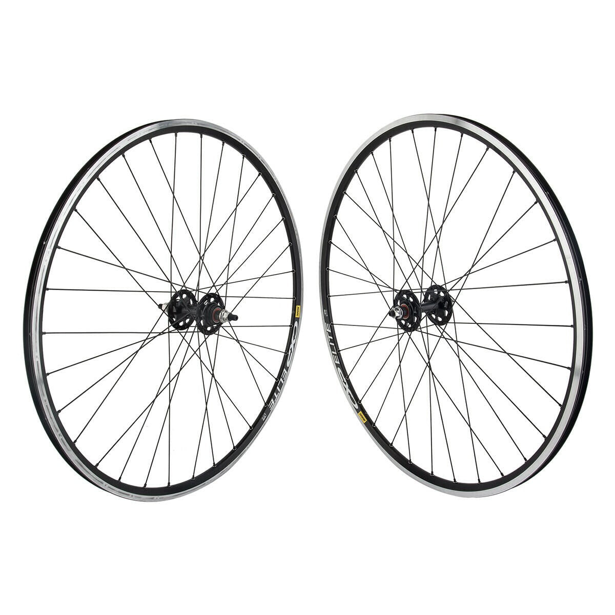 Mavic CXP22 Track Wheelset 700c Black 32H Fixed/Freewheel Sealed Bearing 120mm 1
