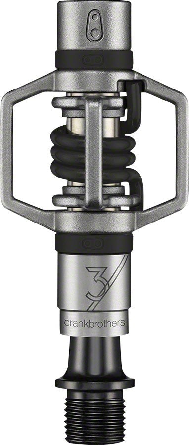 Crankbrothers Eggbeater 3 Pedal Set 9/16˝(15mm) Black/Silver 1